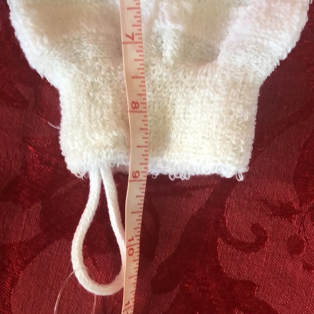 🌵 3/$15 White water shower bath scrubbing glove (see description)